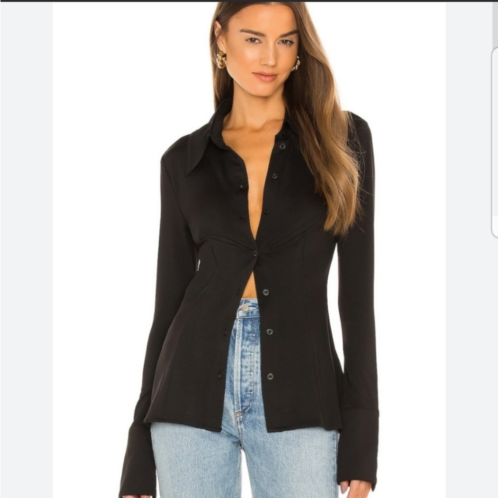 WeWoreWhat Traditional Button Down Tunic